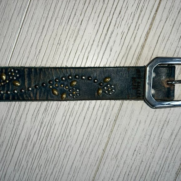 Jeff Galea Belts - RARE studded turquoise - Picture 3 of 9